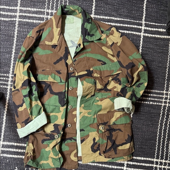 Camouflage oversized  Field Jacket - Picture 2 of 4